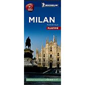 PLAN DE VILLE MILAN PLASTIFIE