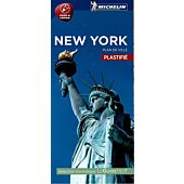 PLAN DE VILLE NEW YORK PLASTIFIE