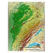 GEORELIEF FRANCHE COMTE 42X31