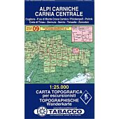 9 ALPI CARNICHE COGLIANS 1 25 000