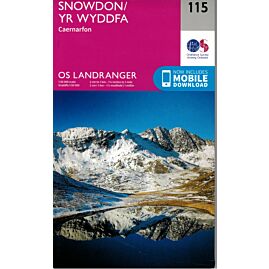 115 GB SNOWDON YR WYDDFA  1 50 000