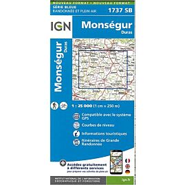 1737 SB MONSEGUR DURAS 1 25 000