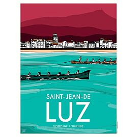 AFFICHE SAINT JEAN DE LUZ