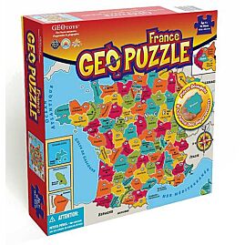 GEOPUZZLE FRANCE 93 PIECES