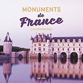 CALENDRIER MURAL MONUMENTS DE FRANCE 2023