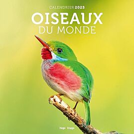 CALENDRIER MURAL OISEAUX DU MONDE 2025