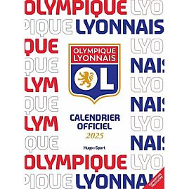 CALENDRIER MURAL OLYMPIQUE LYONNAIS 2025