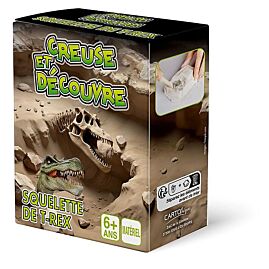 CREUSE ET DECOUVRE SQUELETTE DE T-REX