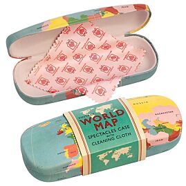ETUI LUNETTES WORLD MAP