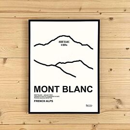 MONT BLANC 30 X 40 CM