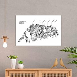 TOILE LES GRANDES JORASSES