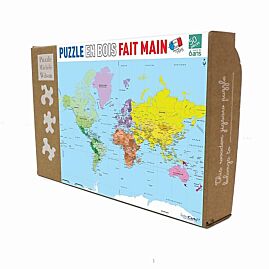 PUZZLE CARTE DU MONDE