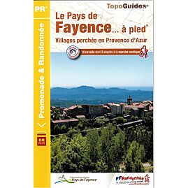 P832 LE PAYS DE FAYENCE A PIED FFRP