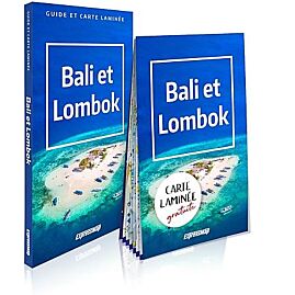 BALI LOMBOK GUIDE ET CARTE LAMINEE