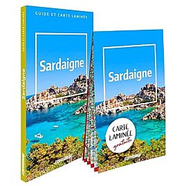 SARDAIGNE GUIDE ET CARTE LAMINEE