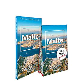 MALTE GUIDE ET CARTE LAMINEE