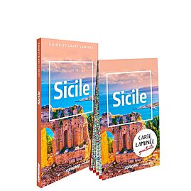 SICILE GUIDE ET CARTE LAMINEE