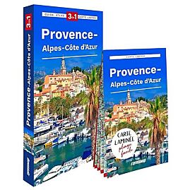PROVENCE-ALPES-COTE D'AZUR GUIDE 3EN1