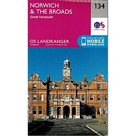 134 GB NORWICH THE BROADS 1 50 000