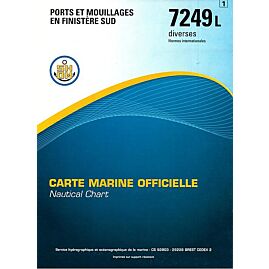 7249L PORTS ET MOUILLAGES FINISTERE SUD