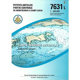 7631L PETITES ANTILLES PARTIE CENTRALE