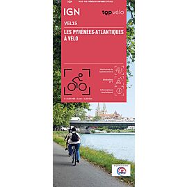VEL15 - LES PYRENEES ATLANTIQUES A VELO IGN