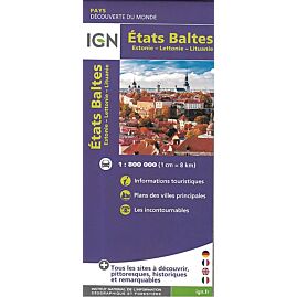 IGN ETATS BALTES 1 800 000