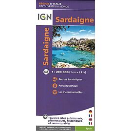 IGN SARDAIGNE 1 200 000