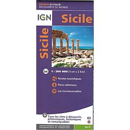 IGN SICILE 1 200 000