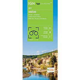 ARDECHE D07 TOP TOURISME 100 IGN