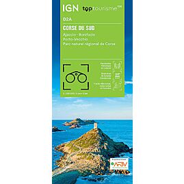 CORSE-DU-SUD D2A TOP TOURISME 100 IGN