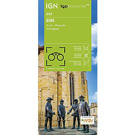 GERS D32 TOP TOURISME 100 IGN