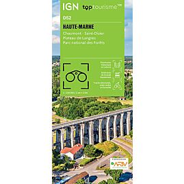 HAUTE-MARNE D52 TOP TOURISME 100 IGN