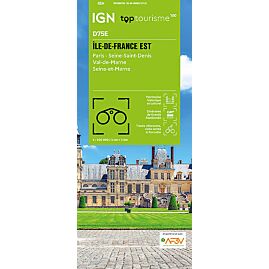 ILE-DE-FRANCE EST D75E TOP TOURISME 100 IGN