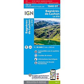 TOP25R 1848OTR BAGNERES DE LUCHON 1 25 000