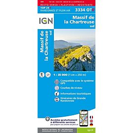 TOP25R 3334OTR CHARTREUSE SUD 1 25 000