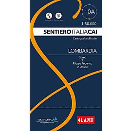CARTE DES SENTIERS ITALIENS CAI 10A 