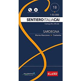 CARTE DES SENTIERS ITALIENS CAI 1B 