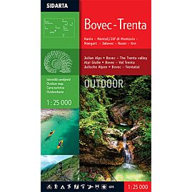 BOVEC TRENTA 1:25 000