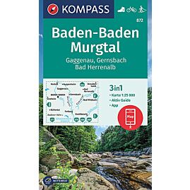 872 BADEN BADEN MURGTAL 1 25 000