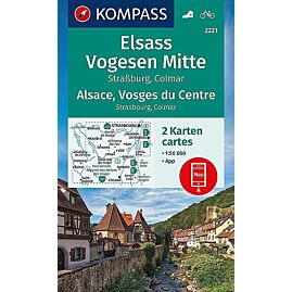 2221 ALSACE VOSGES CENTRE KOMPASS