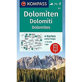672 DOLOMITES KOMPASS