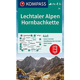 24 LECHTALER ALPEN HORNBACHKETTE 1 50 000