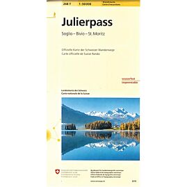 268T JULIERPASS  ECHELLE 1 50 000