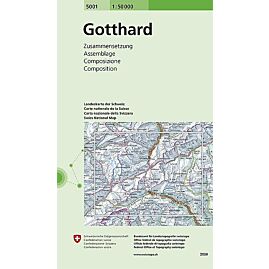 5001 GOTTHARD  ECHELLE 1 50 000