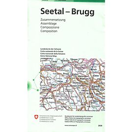 5005 SEETAL BRUGG   ECHELLE 1 50 000