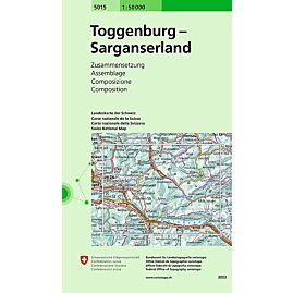 5015 TOGGENBURG  ECHELLE 1 50 000