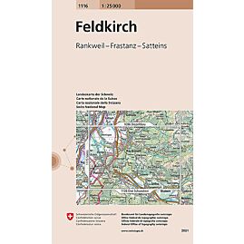 1116 FELDKIRCH  ECHELLE 1 25 000