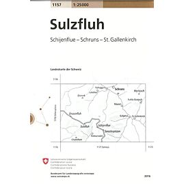 1157 SULZFLUH  ECHELLE 1 25 000