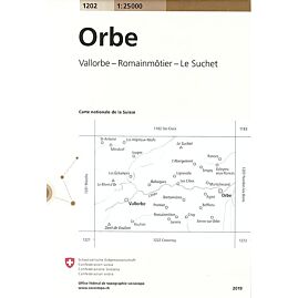 1202 ORBE ECHELLE 1 25 000